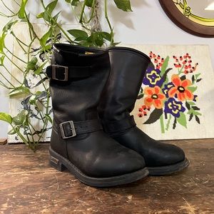 Xelement Engineer Moto bucket buckle work boot 2440